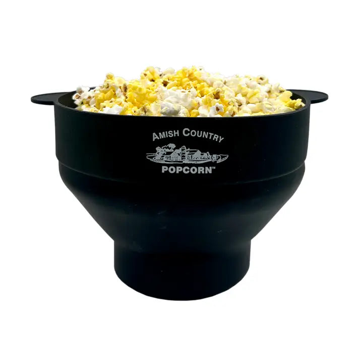Silcone Microwave Popper | Black