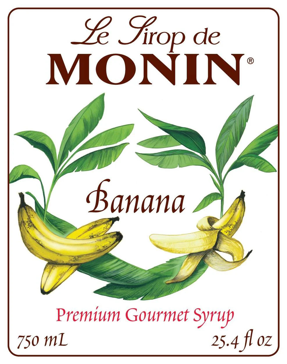 Monin Banana 750ml