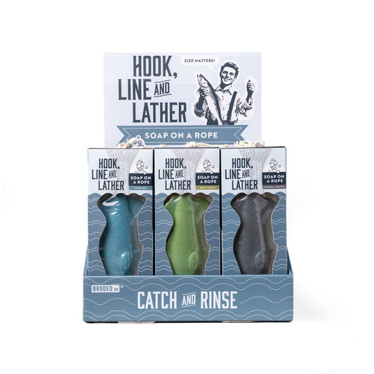 Brodeo Drive Hook Line & Lather Soap on a Rope