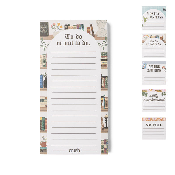Crush | Overachiever To-Do List