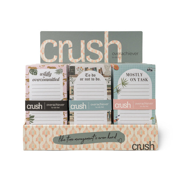 Crush | Overachiever To-Do List