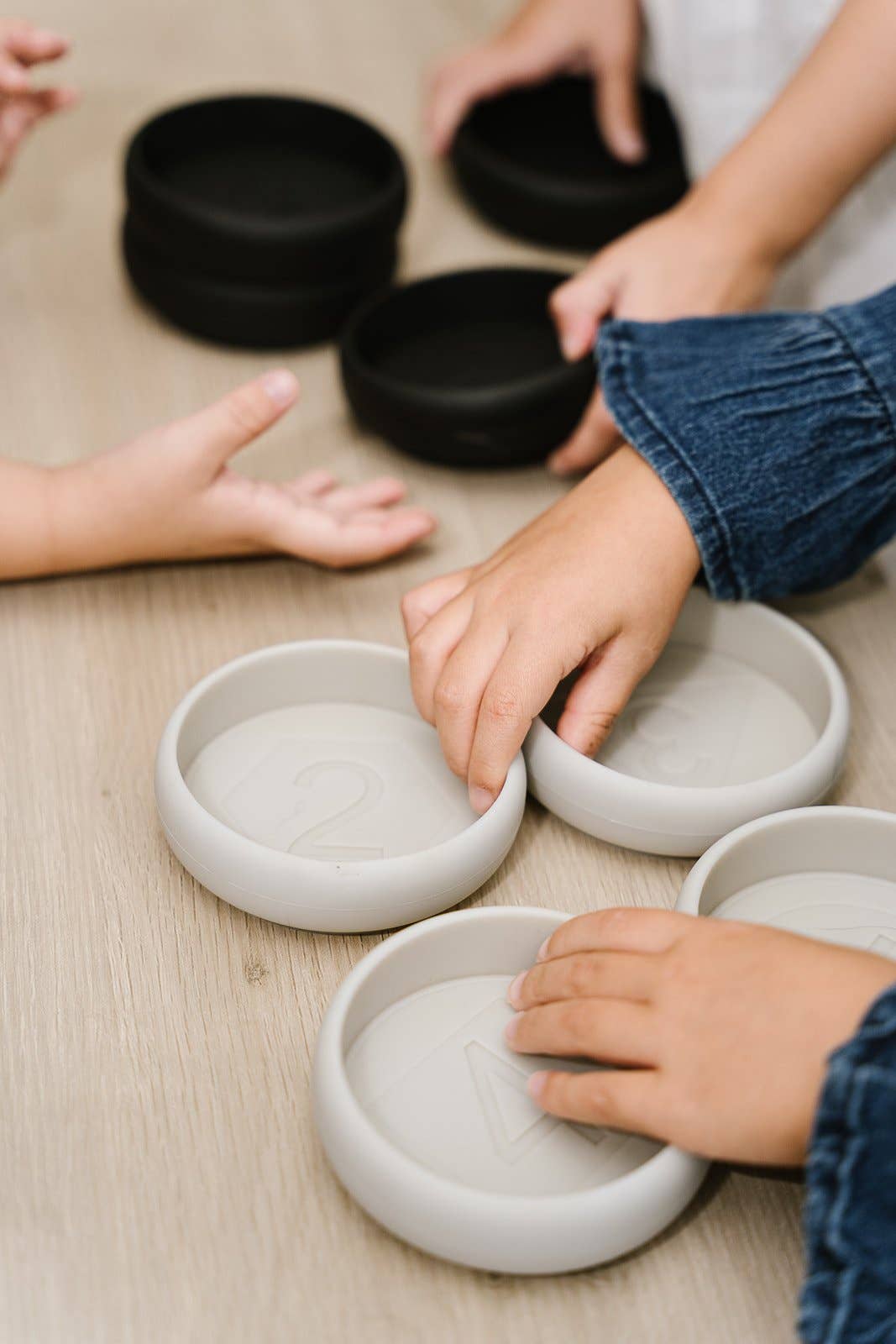 STACK & LEARN COASTERS: Soft Black