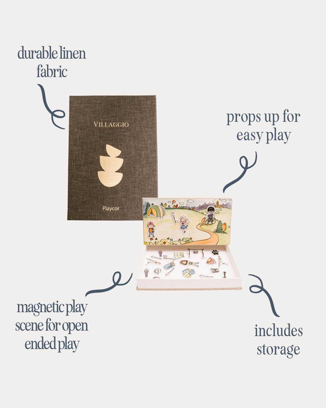 PLAY & DISPLAY BOOK: Linen
