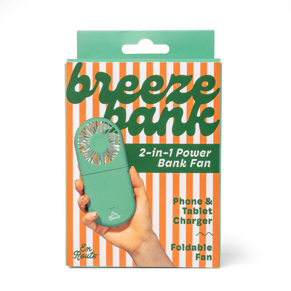En Route Breeze Bank 2 in 1 Powerbank Fan