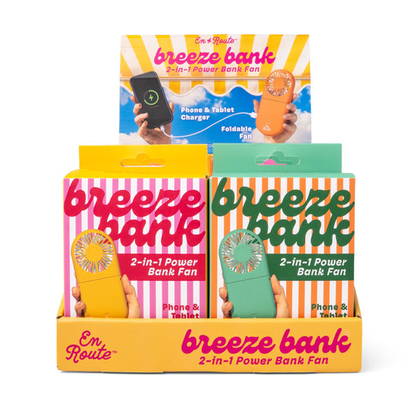 En Route Breeze Bank 2 in 1 Powerbank Fan