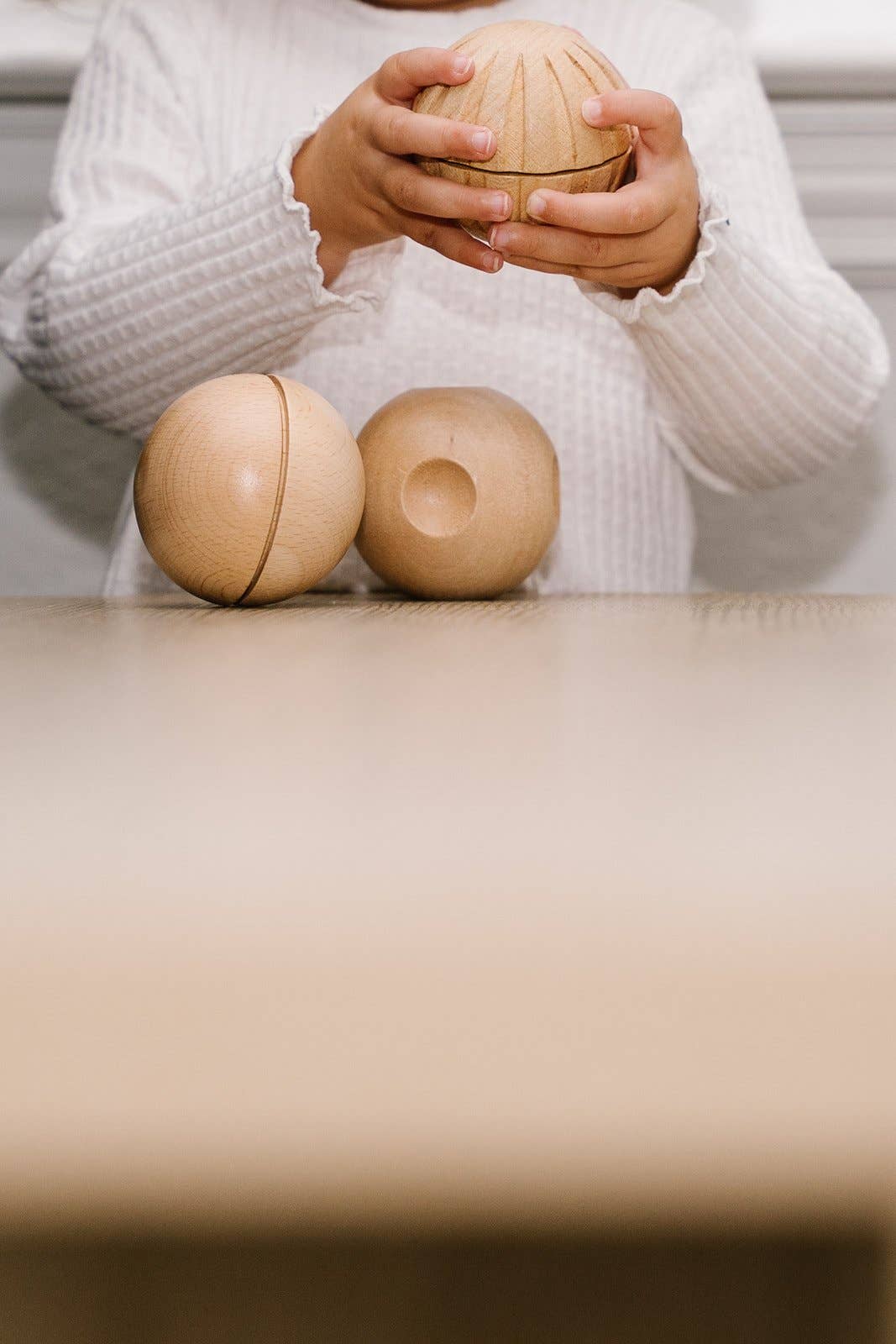 WOODEN SENSORY BALLS