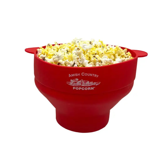 Silcone Microwave Popper | Red