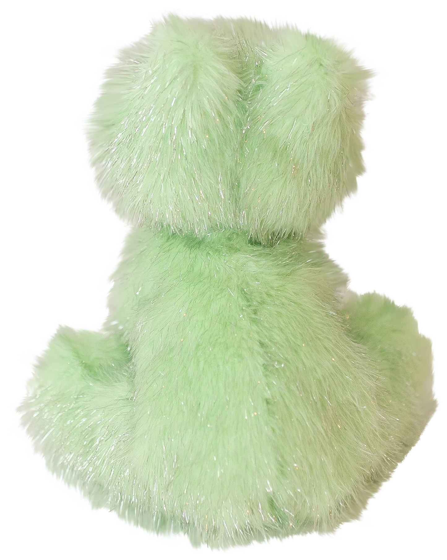 Shimmers - 8” to 10” Frog (Soft Shiny Silver Thread Plushies)