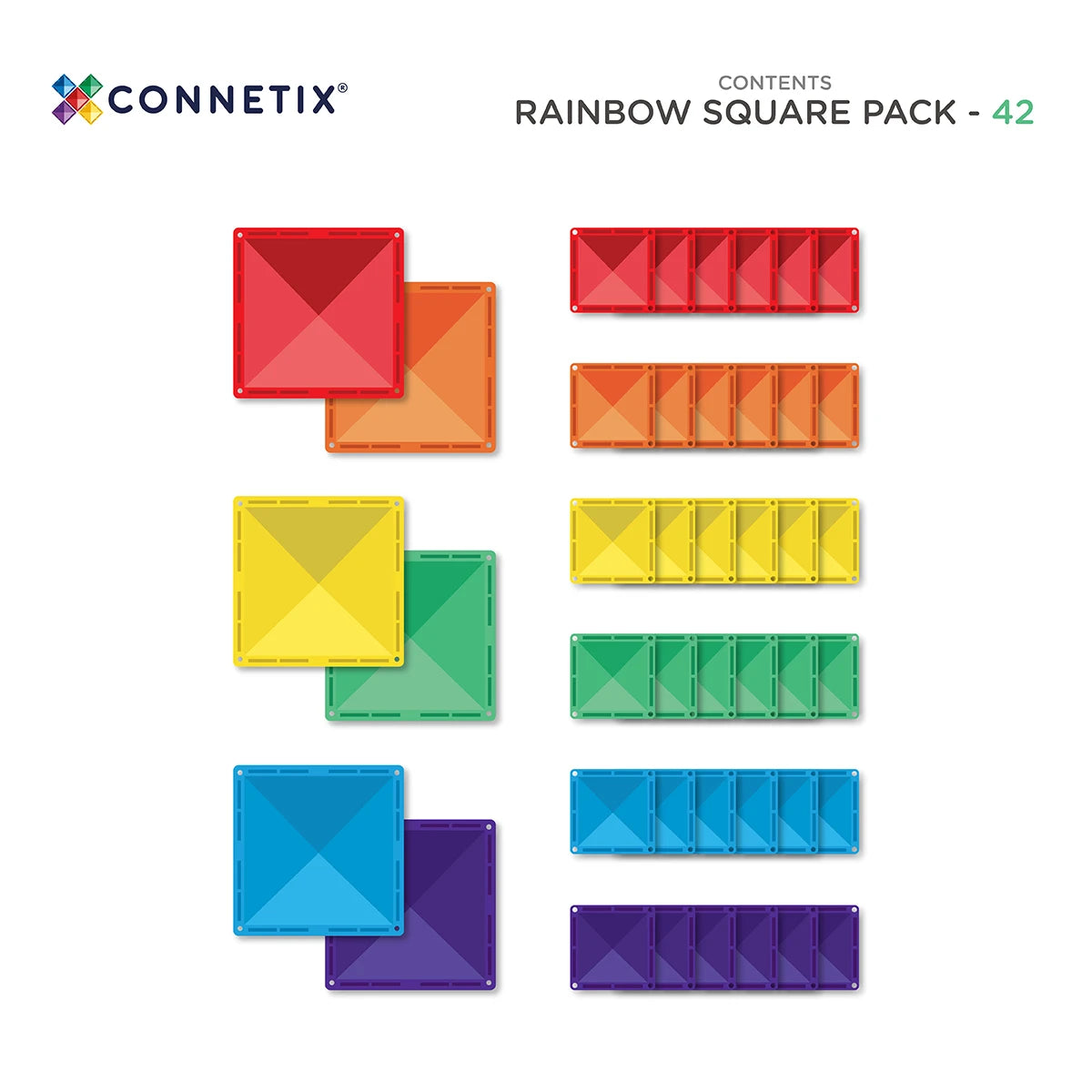Rainbow Shape Expansion Pack 42 pc