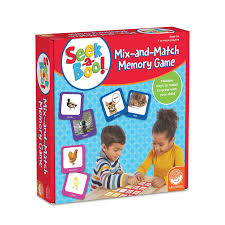 Seek-a-Boo Mix-and-Match Memory Game