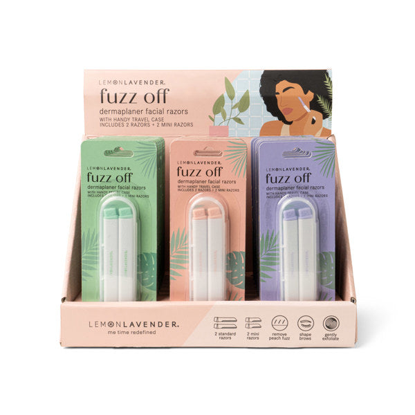 Lemon Lavender | Fuzz Off Dermaplaner Facial Razor