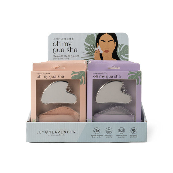 Lemon Lavender | Oh My Gua Sha Stainless Steel Gua Sha