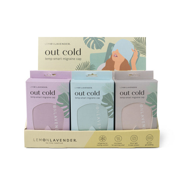 Lemon Lavender | Out Cold Temp-Smart Migraine  Cap