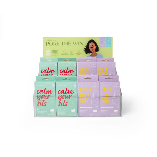 Lemon Lavender | Pore the Win Cleansing Nose Strips & Acne Patches