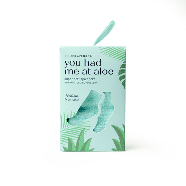 Lemon Lavender | Aloe Socks