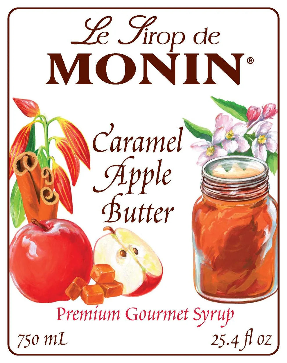 Monin Caramel Apple Butter 750ml