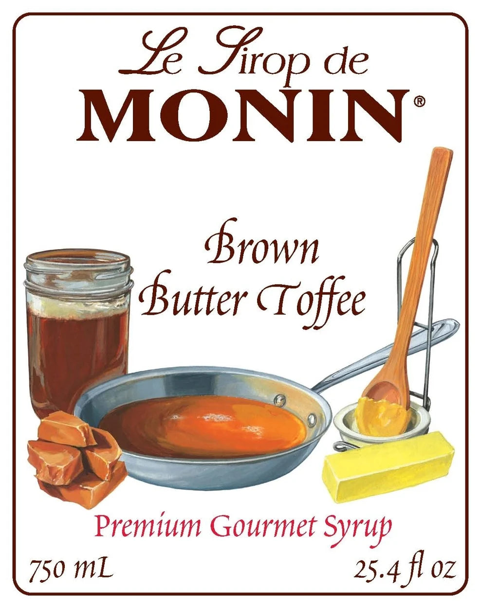 Monin | Brown Butter Toffee 750ml