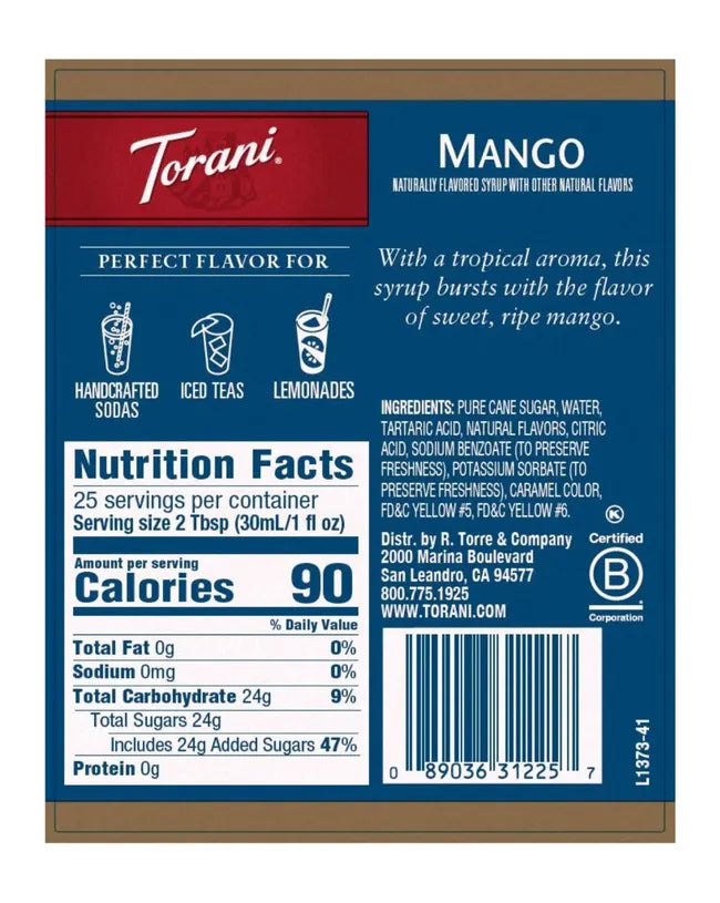 Torani | Mango 750ml
