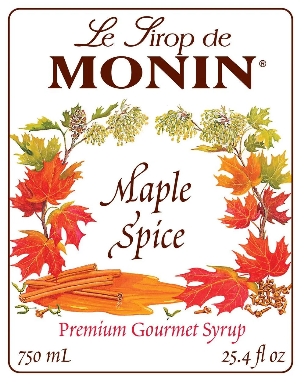 Monin Maple Spice 750ml
