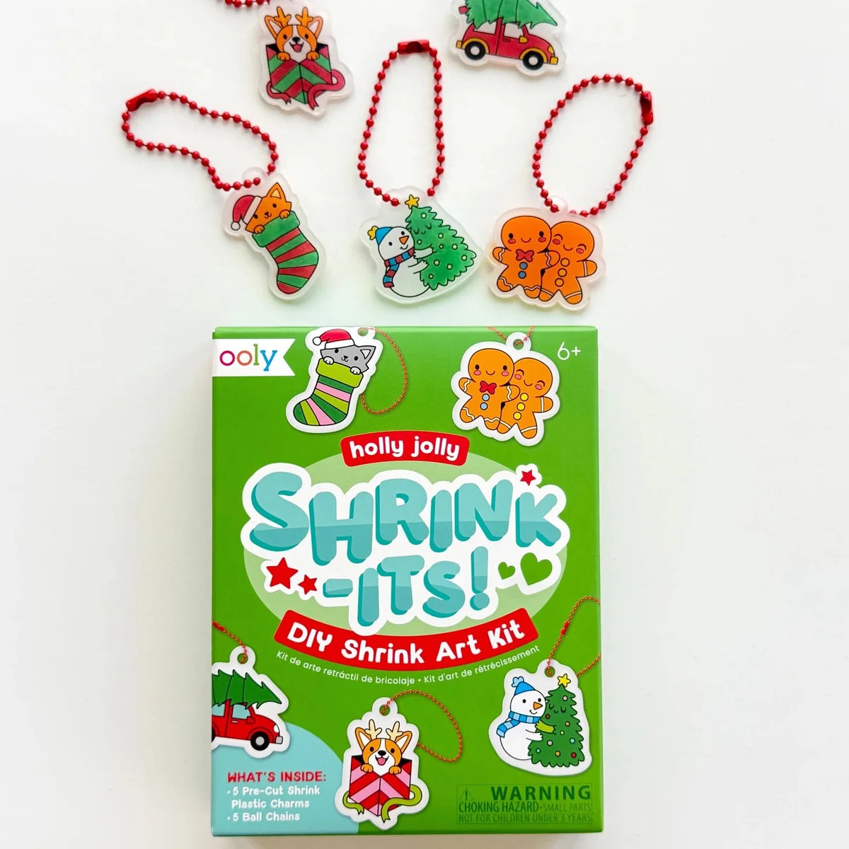 Mini Shrink-Its!: D.I.Y. Shrink Art Kit | Holly Jolly