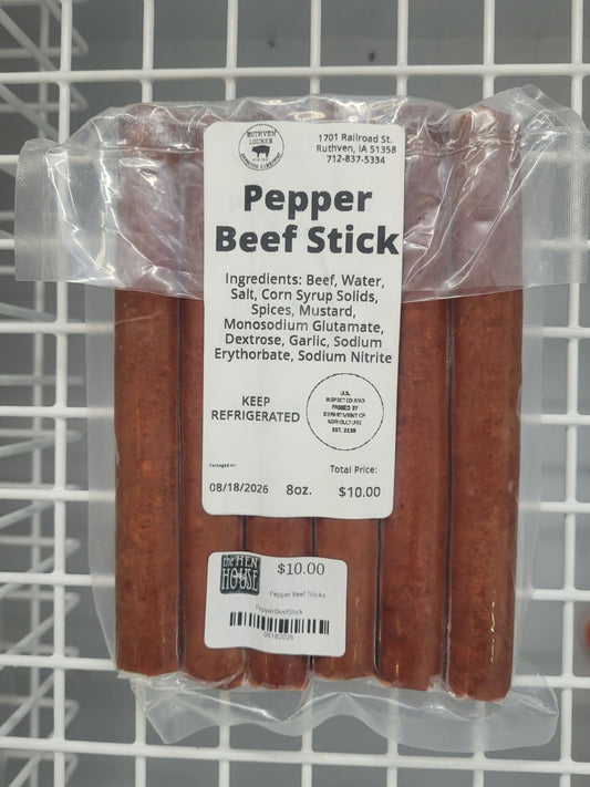 Pepper Beef Sticks