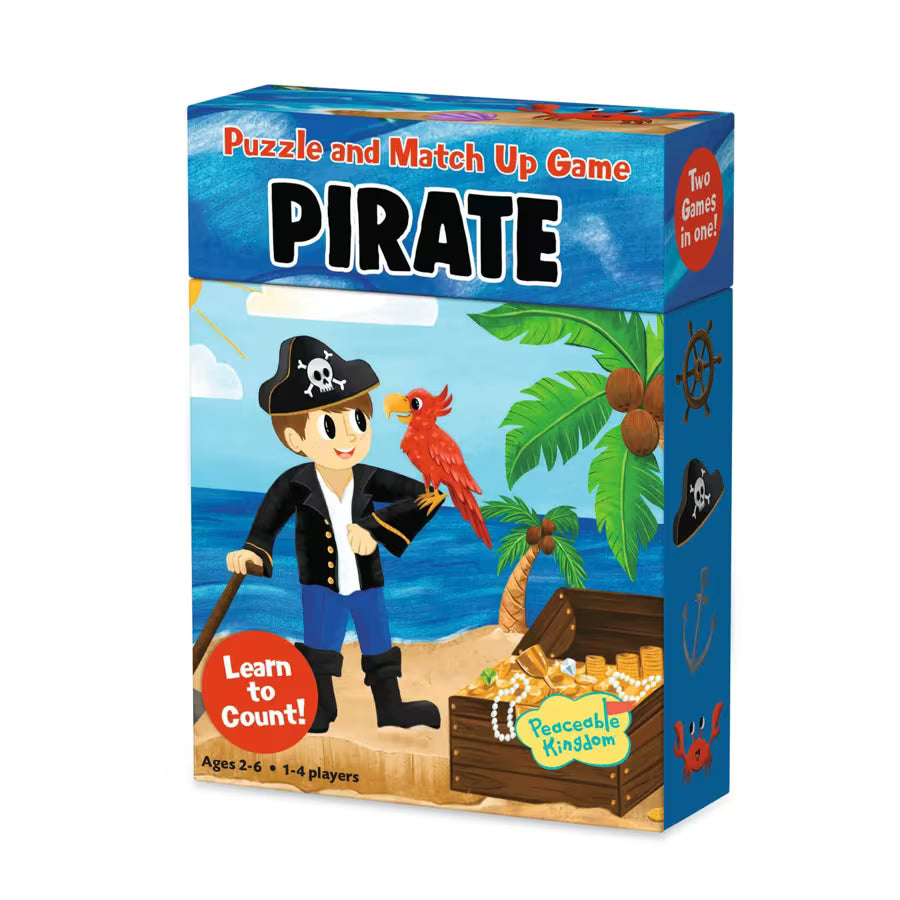Pirate Puzzle and Match Up Game