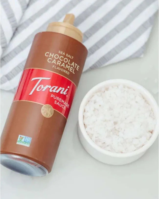 Torani | Puremade Sauce | Sea Salt Chocolate Caramel