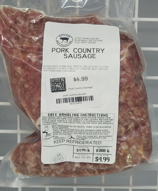 Pork Country Sausage