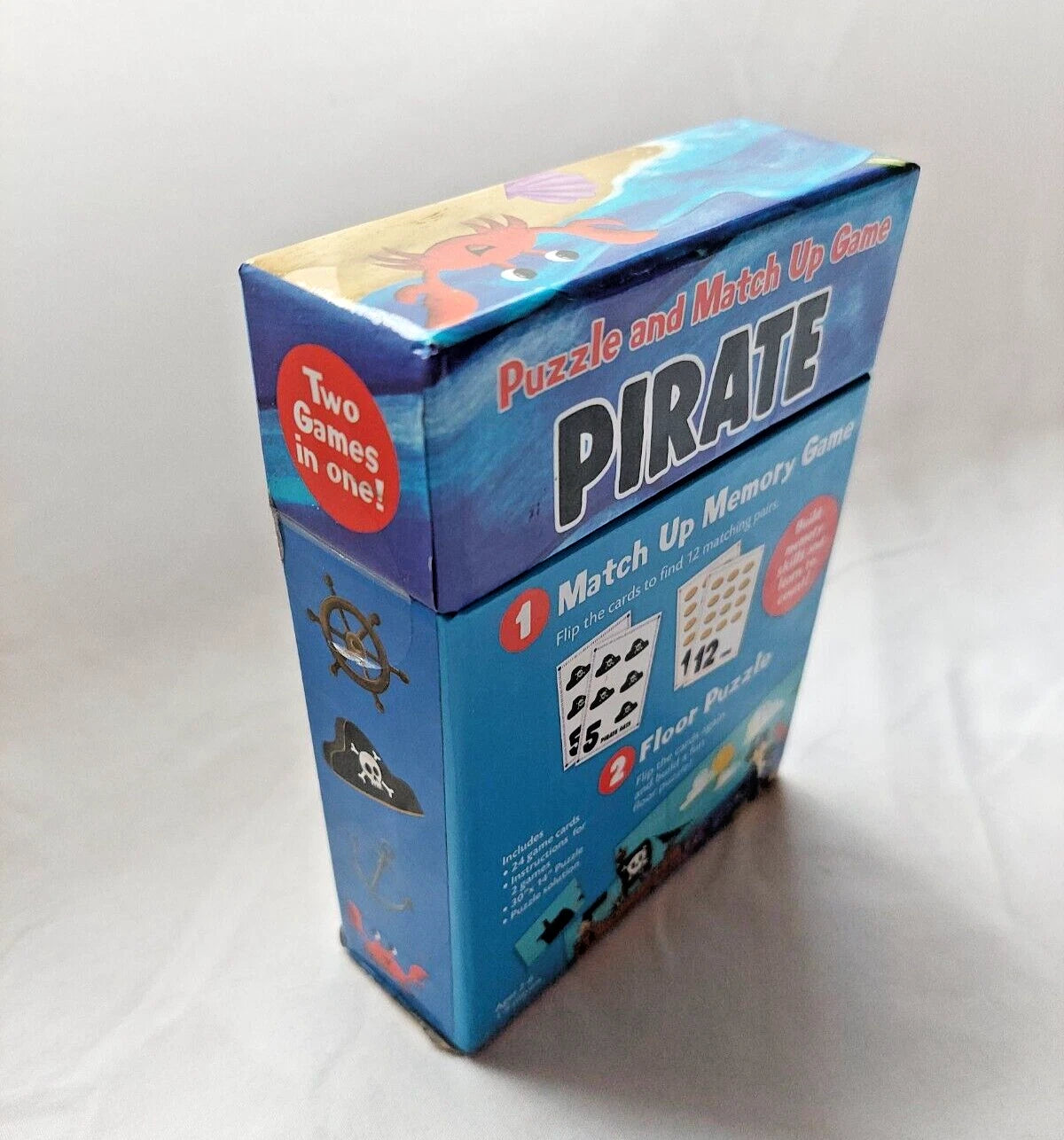 Pirate Puzzle and Match Up Game