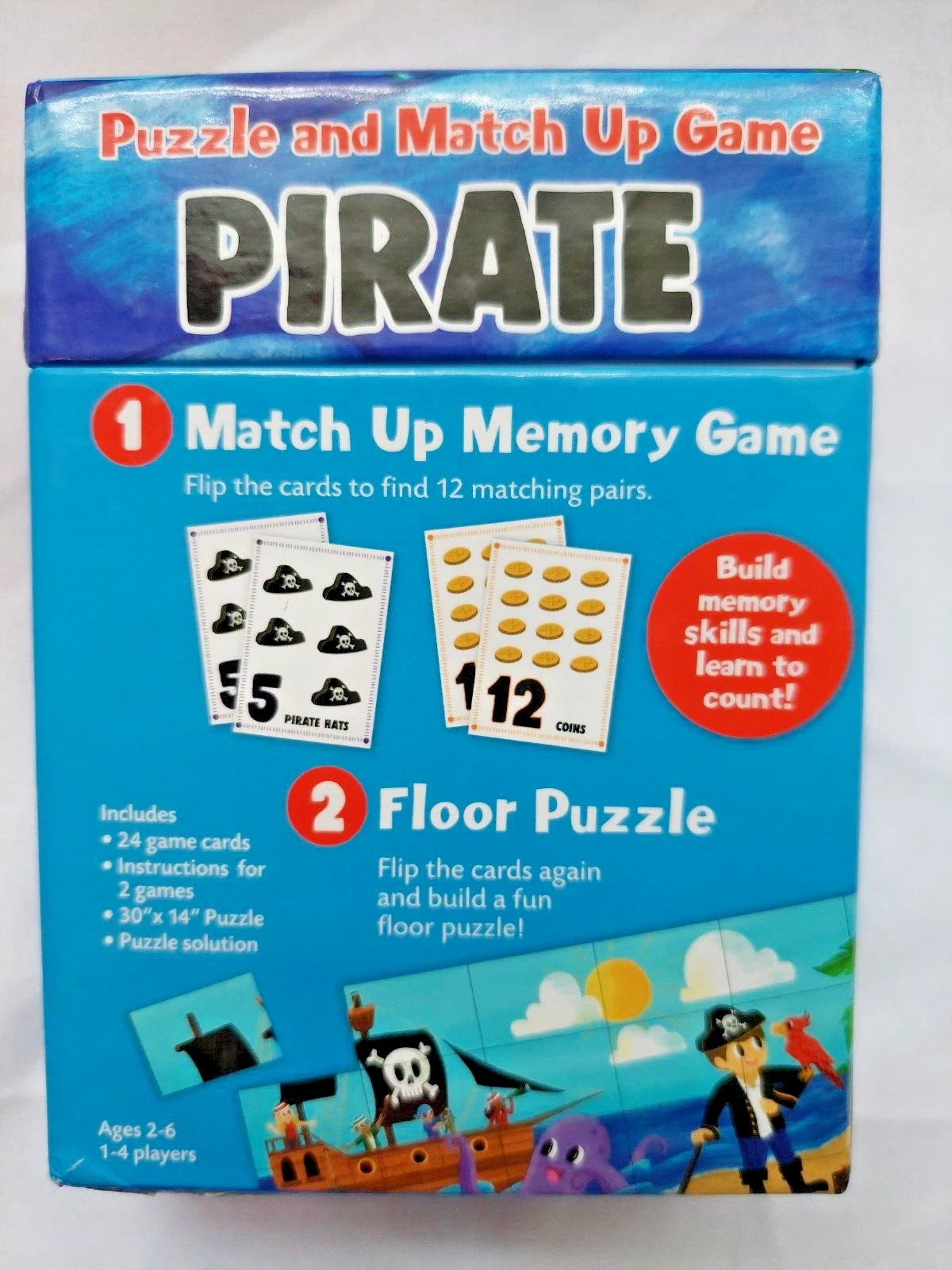 Pirate Puzzle and Match Up Game