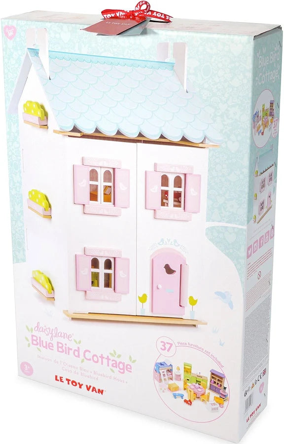 Daisylane Blue Bird Cottage Dollhouse