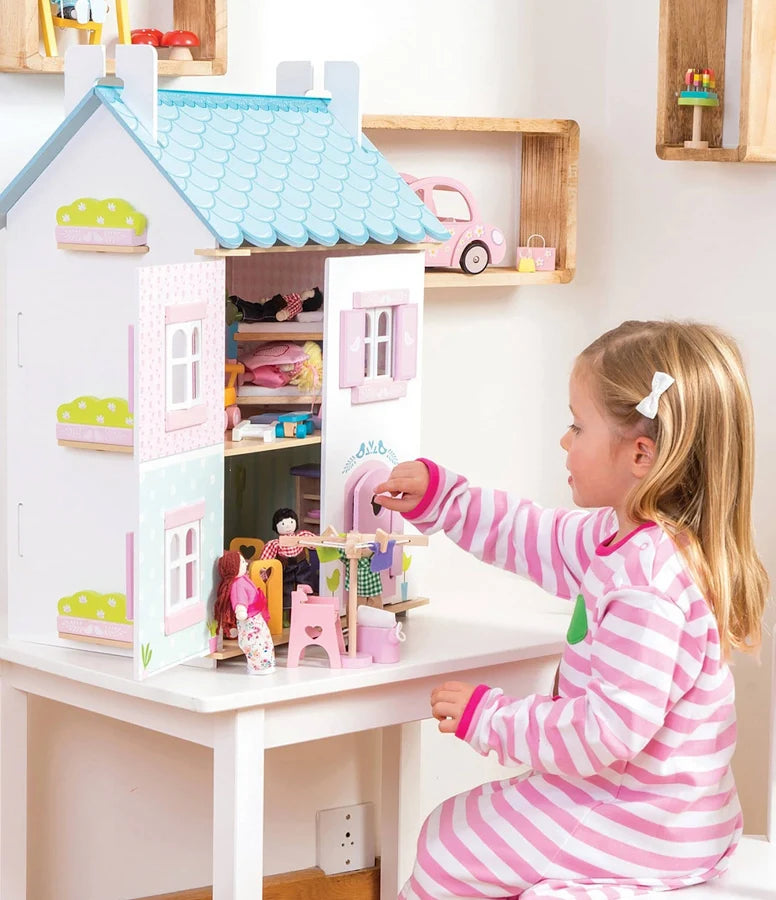 Daisylane Blue Bird Cottage Dollhouse