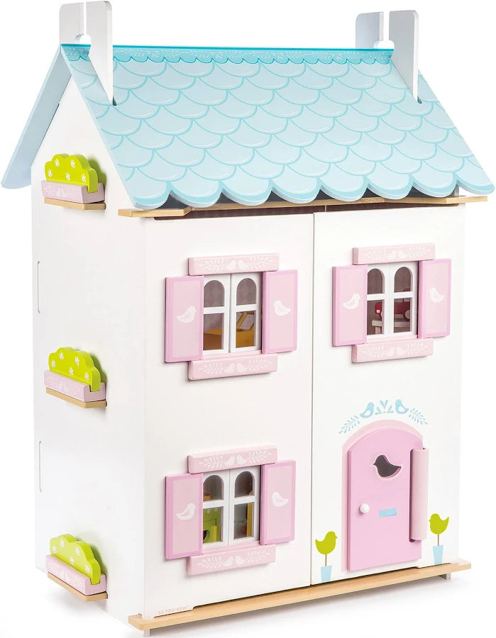 Daisylane Blue Bird Cottage Dollhouse