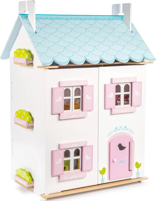 Daisylane Blue Bird Cottage Dollhouse