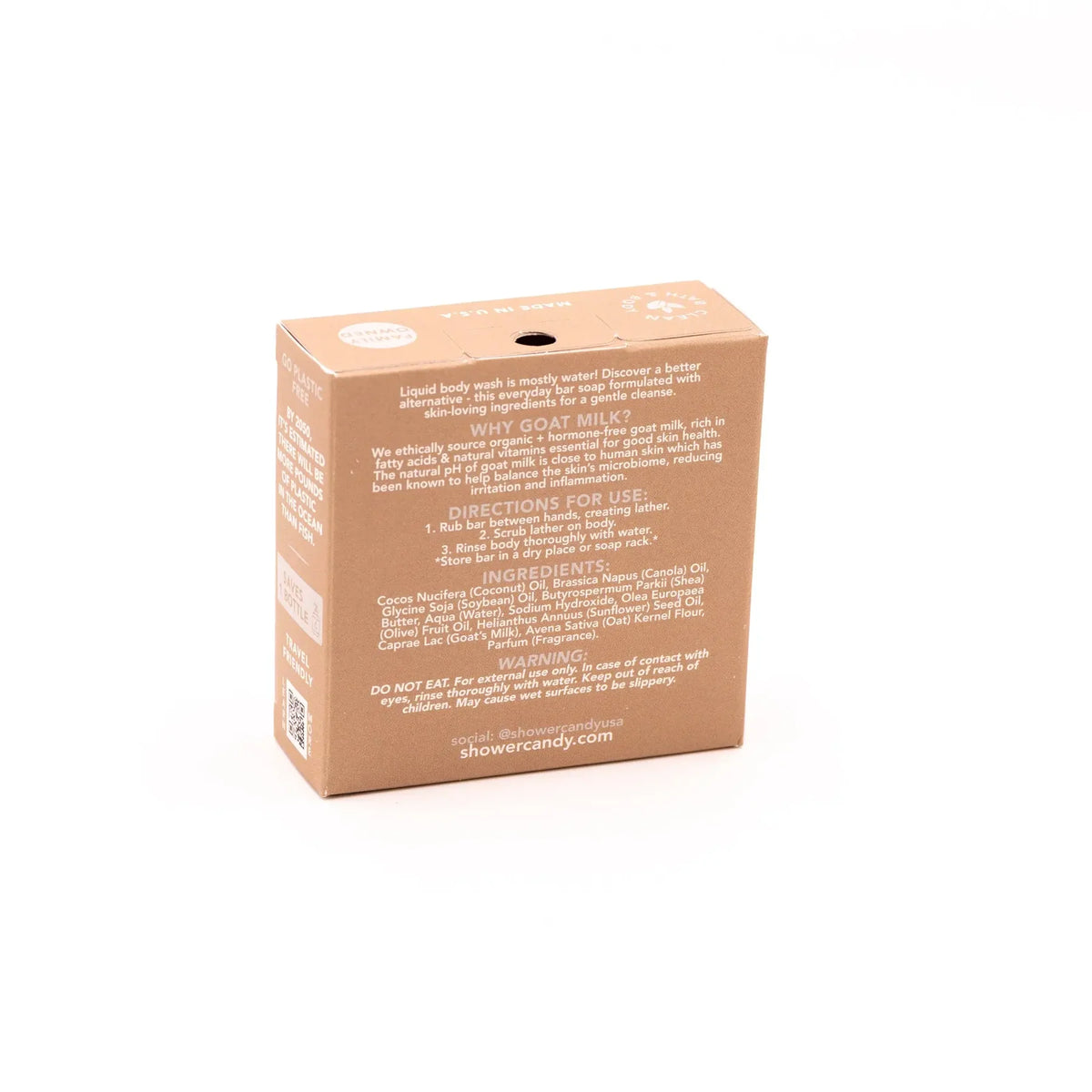 Classic Oatmeal Goat Milk Soap Bar | Shower Candy