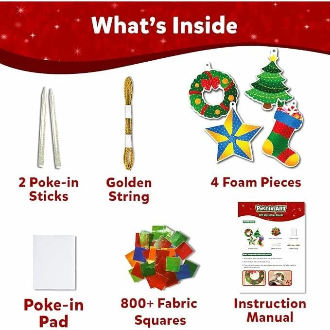 Poke-In Art | Christmas