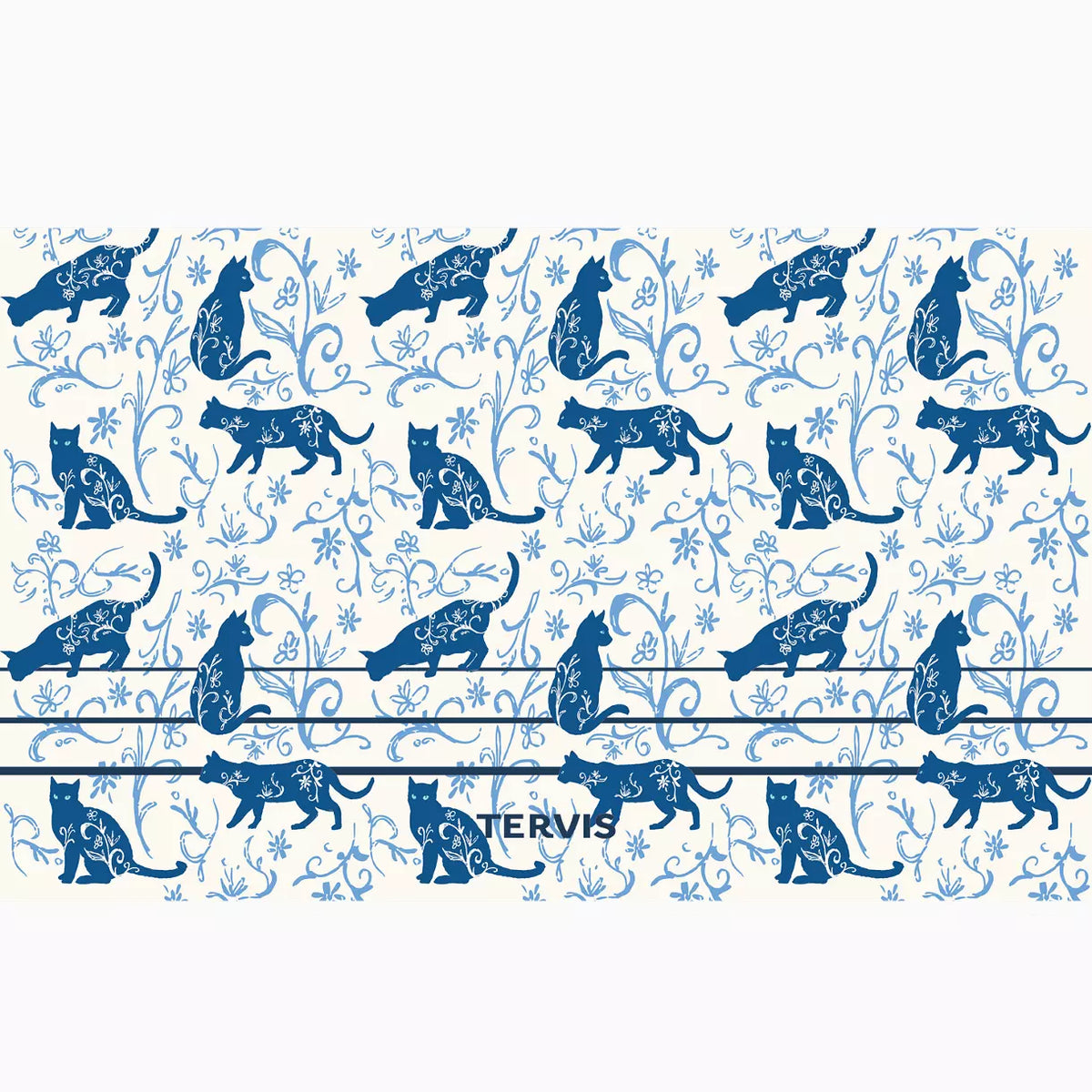 Delft Cats 20oz Stainless w/lid