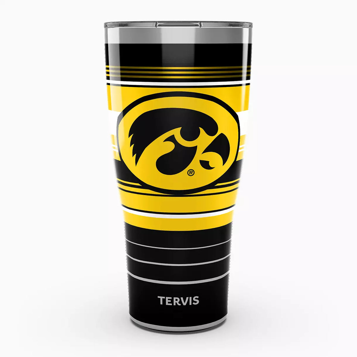 Iowa Hawkeyes Hype Stripes SS 30oz+lid