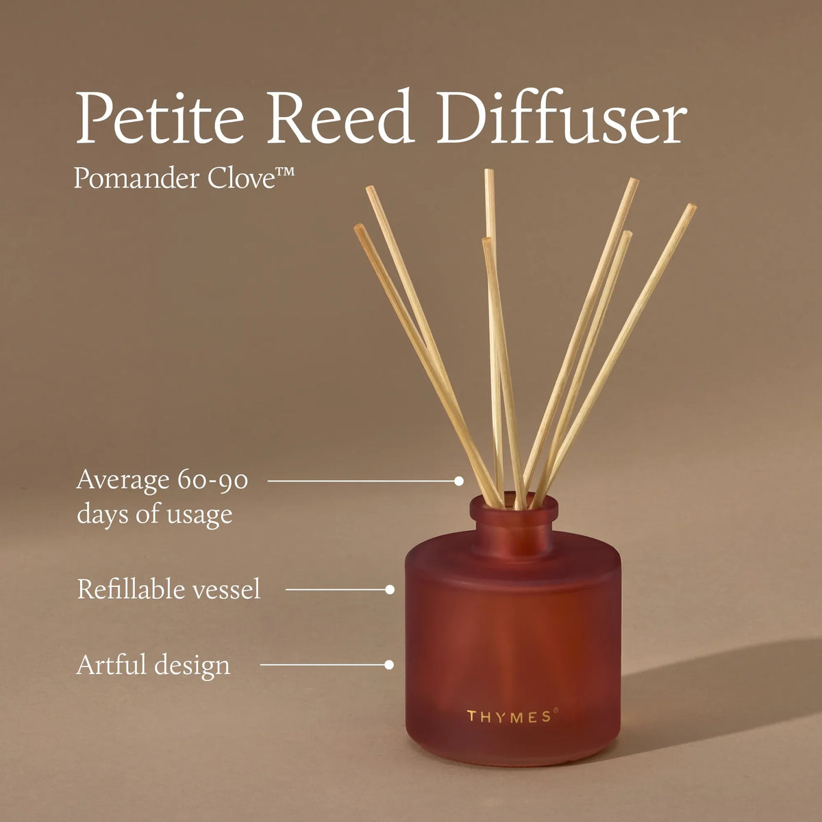 Pomander Clove Petite Diffuser 4fl oz