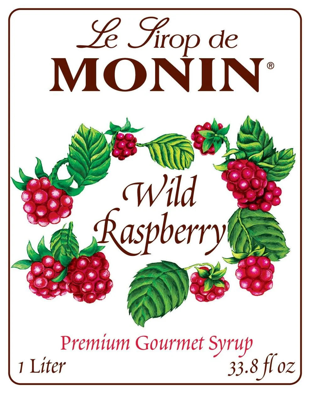 Monin Wild Raspberry 750ml