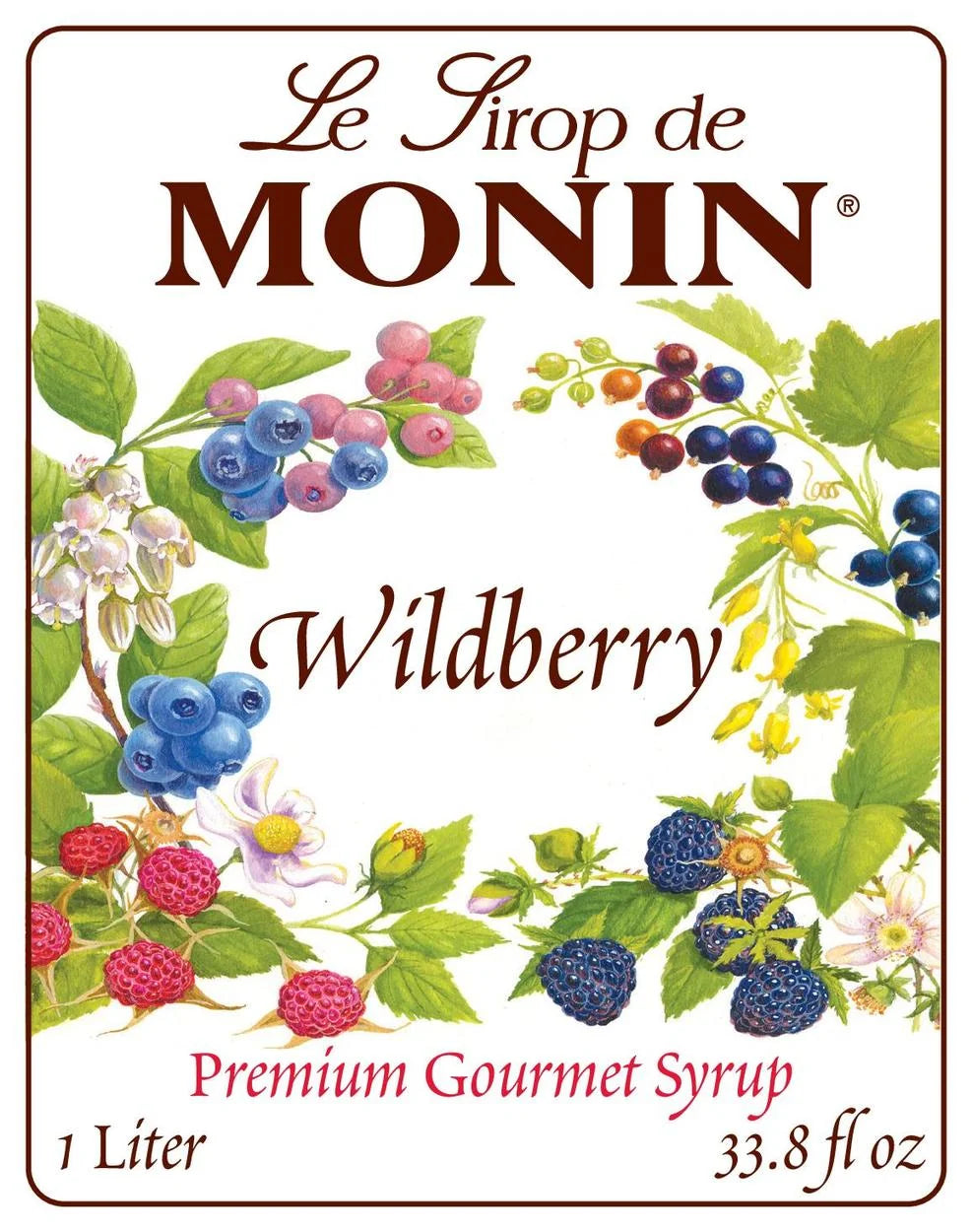 Monin Wildberry 750ml