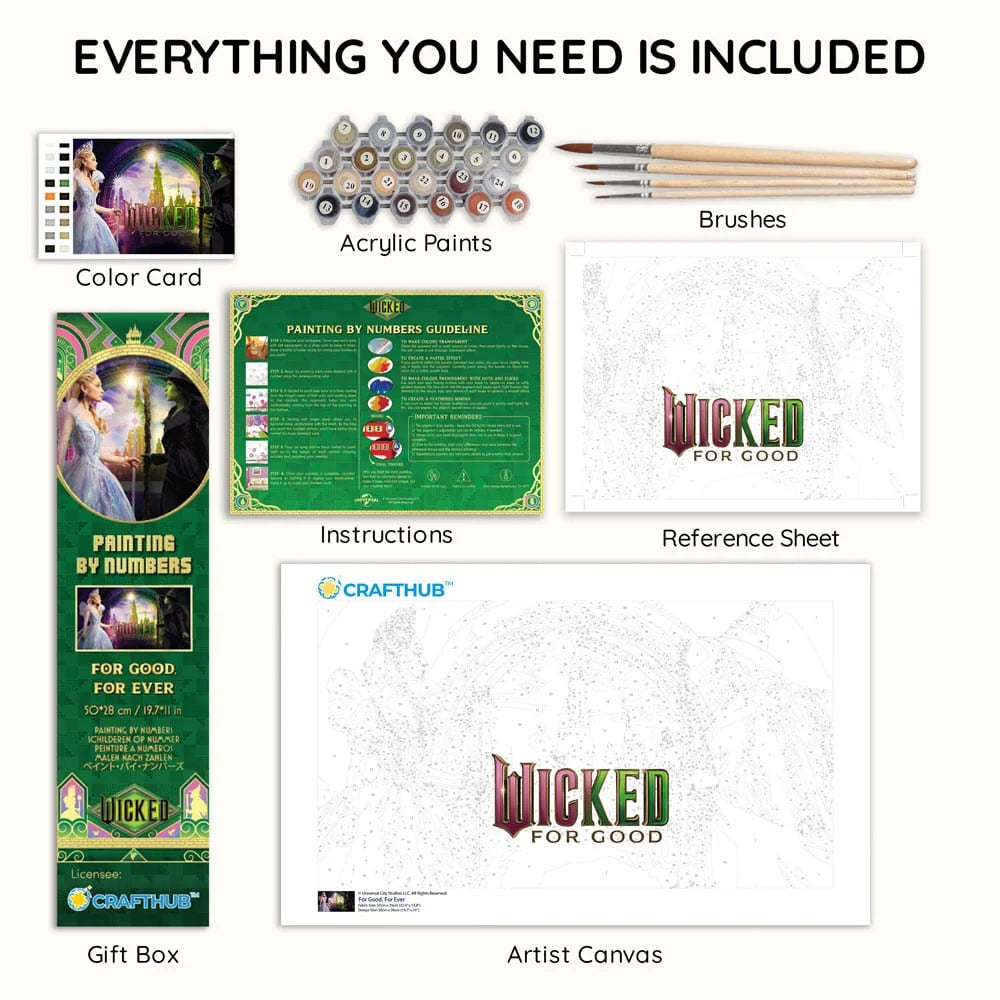 For Good, For Ever - Paint By Numbers  Kit